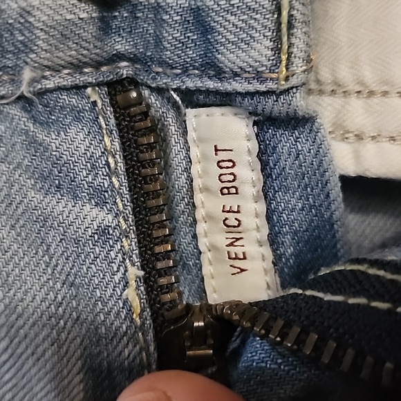 Hollister Light Blue Flare Jeans - Picture 4 of 4